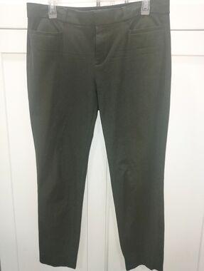 Banana Republic Olive Green Straight Leg Women's Pants